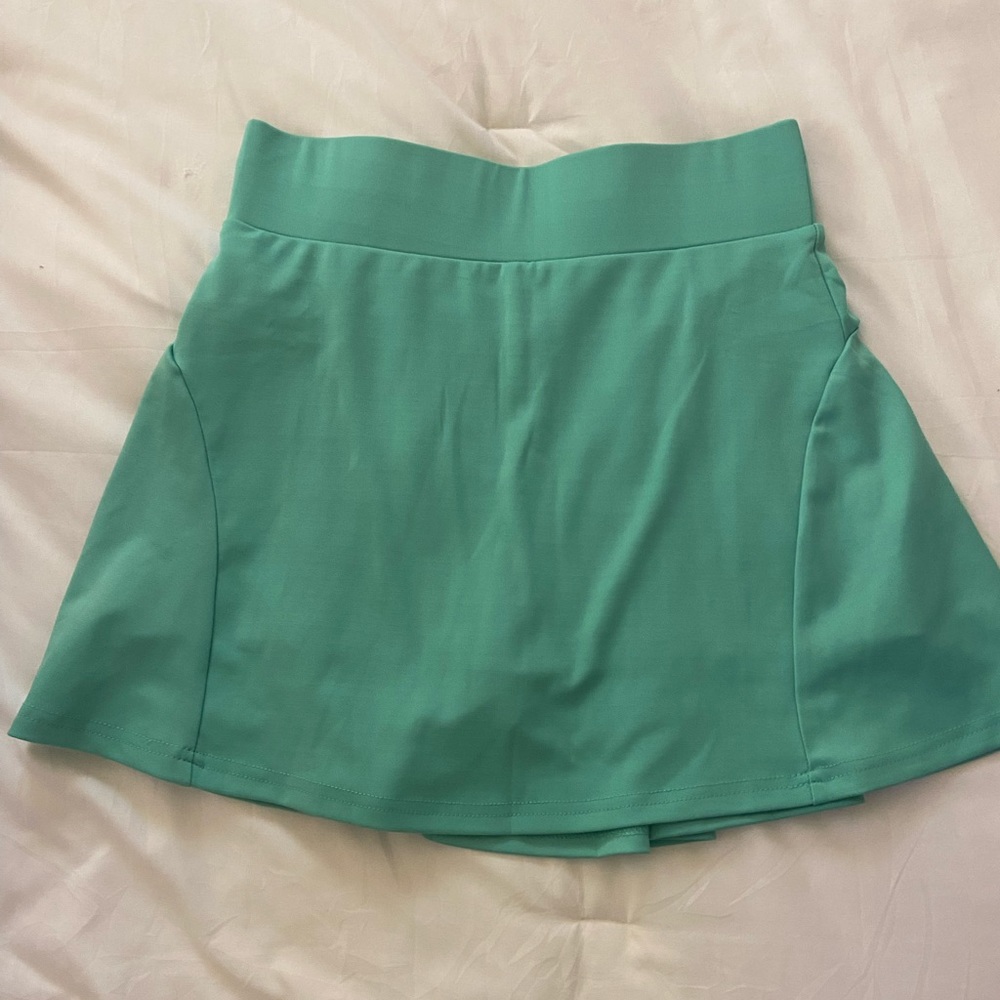 Green Tennis Skirt